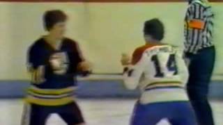 Bobby Schmautz vs Mario Tremblay May 23 1978 [upl. by Elleirol702]