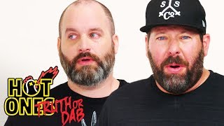 Tom Segura and Bert Kreischer Play Truth or Dab  Hot Ones [upl. by Kunz]