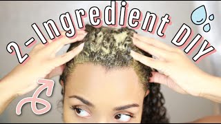 Homemade Shampoo for HEALTHY CURLY HAIR  2Ingredient Natural DIY [upl. by Kappenne110]