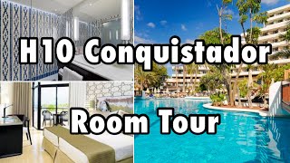 H10 Conquistador Tenerife Standard Room Tour With Sea View [upl. by Ania]