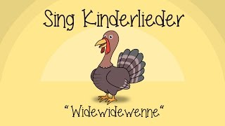 Widewidewenne  Kinderlieder zum Mitsingen  Sing Kinderlieder [upl. by Iolanthe]