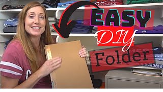 TShirt Folder  Easy DIY Shirt Folding Board [upl. by Norred72]