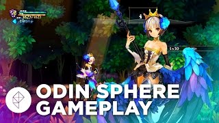 Odin Sphere Leifthrasir 14 Minutes of PS4 Gameplay [upl. by Colville374]