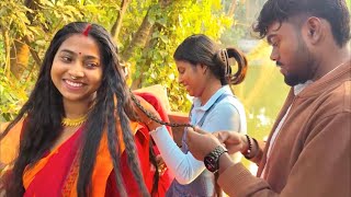 Behind the scene 🎬 Of গয়নার বাক্স🤩 Part 1 vlog behindthescene bongposto youtube [upl. by Teryn]