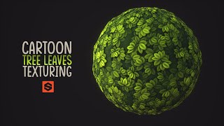 Create STYLIZED Leaf Texture in Substance Designer in 10 minutes [upl. by Sage620]