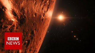 Astronomers discover 7 Earthsized planets  BBC News [upl. by Glyn43]