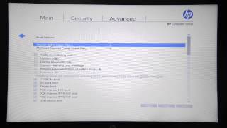 BIOS Setup for HP ZBook [upl. by Elcin]