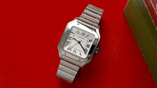 The Cartier Santos Medium Finally [upl. by Crow]