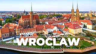 ONE DAY IN WROCLAW POLAND  4K  TimeLapseTour through a charming and colourful city [upl. by Poul848]