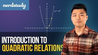 Intro to Quadratic Functions Relations  Nerdstudy [upl. by Assitruc]