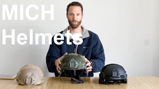 Hudis Tactical  Level 3A MICH Ballistic Helmets [upl. by Letniuq]