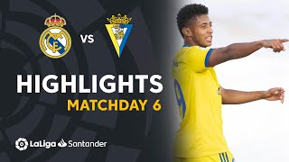 Highlights Real Madrid vs Cádiz CF 01 [upl. by Yrred961]