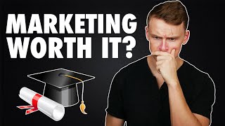 Is a MARKETING DEGREE worth it [upl. by Olvan]