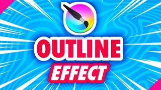 Krita Tutorial  How to Make easy Outine Effect  Beginner friendly Digital Art Tutorial [upl. by Atiuqehc]