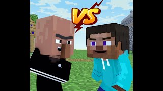 Baby Steve VS Bad Villager Good deeds VS bad deeds 2025 STMine shorts [upl. by Waldman]