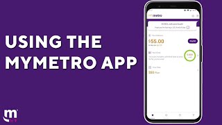 How to Use the myMetro App  Metro By TMobile [upl. by Panchito889]