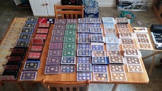 US Proof Sets 19552015 60 Year Run [upl. by Hiamerej]