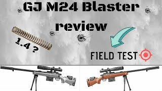 GJ M24 Review amp Field test  Upgraded spring [upl. by Murage572]