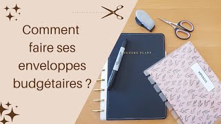 Comment faire ses enveloppes budgétaires  version Happy Planner [upl. by Odeen]