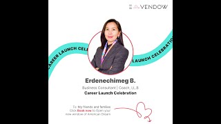 Career Celebration  Erdenechimeg B [upl. by Anhej]