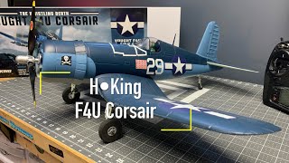 HKing 750mm F4U Corsair  With Gyro Details [upl. by Pembroke]