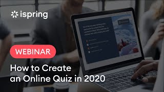 How to create an online quiz in 2020  iSpring QuizMaker [upl. by Nehr745]