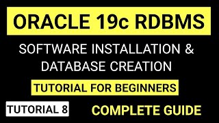 Oracle 19c RAC database software Installation and database creation using DBCA on Linux step by step [upl. by Mir]