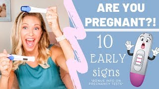 Early Signs of Pregnancy  By a LampD RN [upl. by Joslyn]