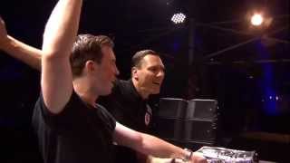 Hardwell amp Tiësto Back2back Live at Tomorrowland 2014 FULL HD [upl. by Annaeg621]