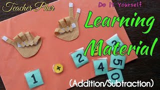 EASY TO DO DIY Learning Material AdditionSubtraction [upl. by Craddock]