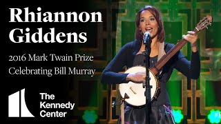 Rhiannon Giddens Performs  Bill Murray The Mark Twain Prize [upl. by Ezirtaeb]