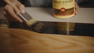 Minwax®  How to Get Beautiful Results with OilBased Stain [upl. by Mialliw]