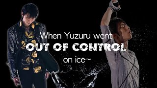 When Yuzuru went out of control its show time Hanyu 2022 Special BTS amp Michael Jackson on ice [upl. by Buseck]