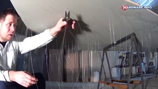 Building a fiber optic star ceiling  part 1 [upl. by Pippas]