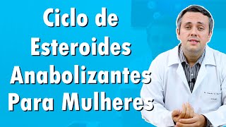 Ciclo De Esteroides Anabolizantes Para Mulheres  Dr Claudio Guimarães [upl. by Ardnaeel]