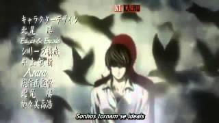 Death Note  Abertura 1 Legendada PTBR [upl. by Alilahk]