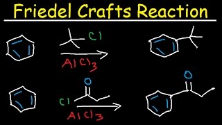 Friedel Crafts Alkylation and Acylation Reaction Mechanism  Electrophilic Aromatic Substitution [upl. by Proulx488]