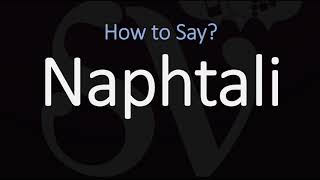 How to Pronounce Naphtali CORRECTLY [upl. by Nnylekoorb8]