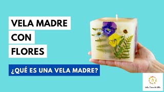 Como Hacer VELAS ARTESANALES 🌺🌿Técnica VELA MADRE [upl. by Earb28]