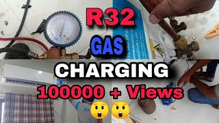 R32 Refrigerant chargingstep by step procedure [upl. by Quackenbush]