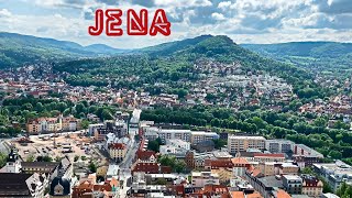 Germany Jena City  attractions street scenery impressions [upl. by Fia132]