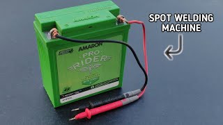 Spot Welding Machine Using Lead Acid Battery [upl. by Buff]