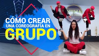 COMO CREAR UNA COREOGRAFÍA EN GRUPO [upl. by Darrill]