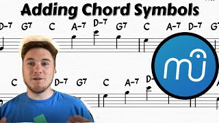 Musescore HELP Putting Chord SymbolsChanges Over Your Composition [upl. by Adehsar]