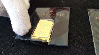 Another Way To Spot FAKE vs REAL Perth Mint Gold Bars [upl. by Inacana]