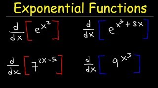 Derivatives of Exponential Functions [upl. by Nahsin]