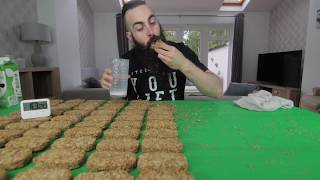 ONE MAN VS 100 WEETABIX  BeardMeatsFood [upl. by Airlee]