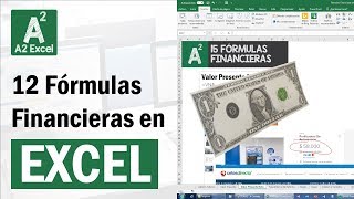 12 Formulas Financieras Esenciales para Excel [upl. by Charron]