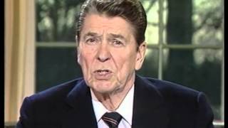 President Ronald Reagans Speech on Space Shuttle Challenger January 28 1986 [upl. by Nabi]