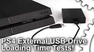 PS4 External Storage Loading Time Tests  Upgrade Options Compared [upl. by Lowrance]